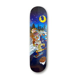 DORCUS(ドーカス)RUN&GUN SKATEDECKサイズ7.5ARTWORK BY RINNOスケートボード デッキ(SKATEBOARD)(スケボー)送料無料 デッキテープ付き