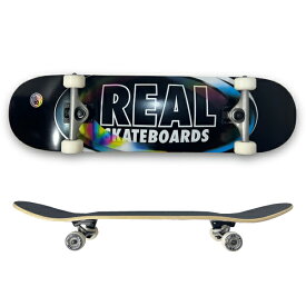 REAL SKATEBOARDS（リアル スケートボード)8.25インチ組み立て完成品コンプリートデッキ(SKATEBOARD)(スケートボード)(deck)(デッキ)8.25インチ