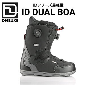 DEELUXEID DUAL BOABLACKSNOWBOARDBOOTS23-24fSNOWBOARD