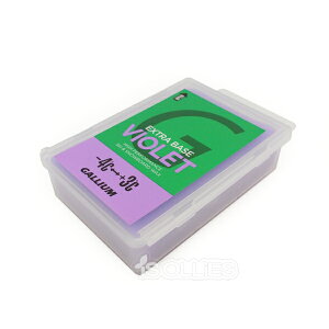 GALLIUM(KE)EXTRA BASE WAXVIOLET(100g)(snowboard)(Xm[{[h)()(Xm{)(ptBbNX)(n)(eiX)
