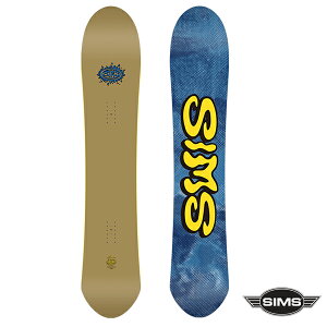 SIMS SNOWBOARDSIMS(�V���X)NUB151.5(snowboard)(�X�m�[�{�[�h)(�X�m�{)�`���[���i�b�v�ς݈����n��