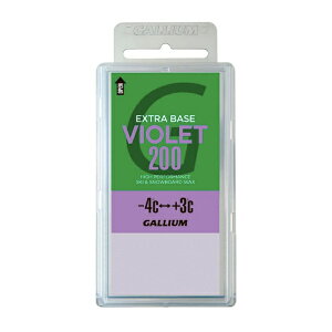 GALLIUM(�K���E��)EXTRA BASE VIOLET 200VIOLET (200g)(snowboard)(�X�m�[�{�[�h)(��)(�X�m�{)(�p���t�B�����b�N�X)(���n)(�����e�i���X)