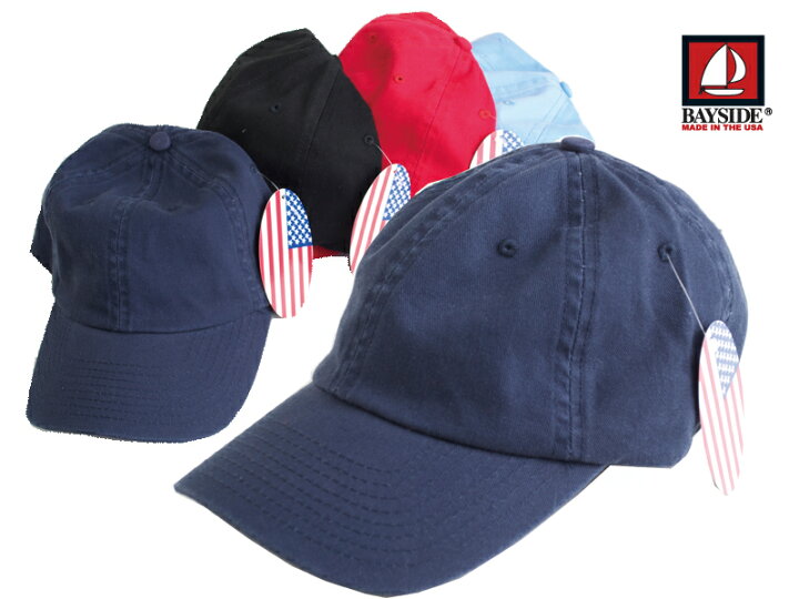 楽天市場】ベイサイド キャップ メンズ & レディース BAYSIDE Twill 