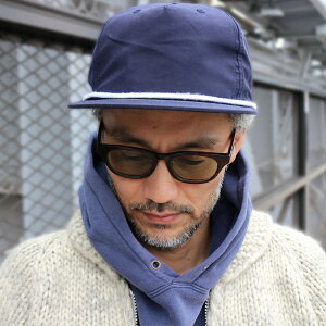Cali Headwear �J���w�b�h�E�F�A �i�C���� �L���b�v �����Y �c�Ȃ� 5 Panel Nylon Cap w/Cord NY02