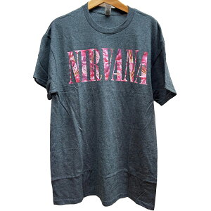 �j�����@�[�i T�V���c Nirvana FLORAL LOGO MENS T-SHIRT �A�����J���K���C�Z���X���i