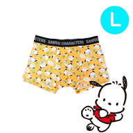 【パンツ3枚購入でメール便送料無料】ボクサーパンツ サンリオ ポチャッコ メンズ Lサイズ ゆるっとシン…
