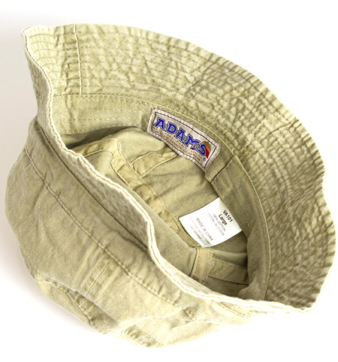 楽天市場】ADAMS アダムス バケットハット Vacationer Pigment Dyed 