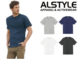 AAA アルスタイルアパレル ポケット Tシャツ メンズ Alstyle Apparel