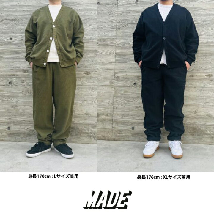 楽天市場】Made Blanks メイドブランクス コーデュロイ カーディガン 