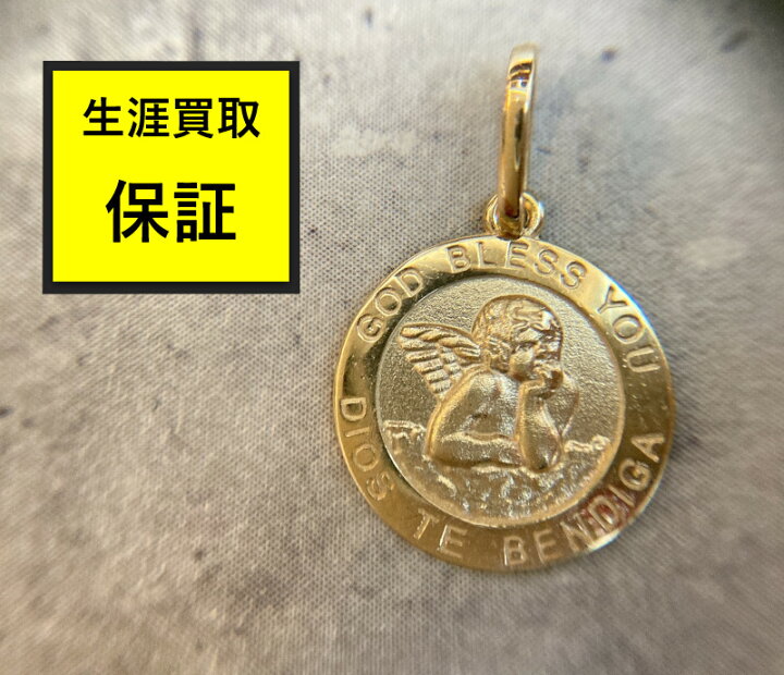 楽天市場】LA直輸入14K カリフォルニアゴールド エンジェル コイン  