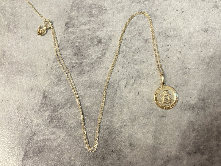 楽天市場】LA直輸入14K カリフォルニアゴールド エンジェル コイン 