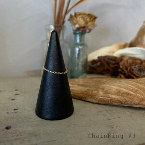 14 ChainRing #2.5 14K `F[O K14 4 4.29cm ׂ fB[X @ w ɍ S[h v[g ؚ tH[} Mtg O Vv  a ANZT[ ގ ޏ