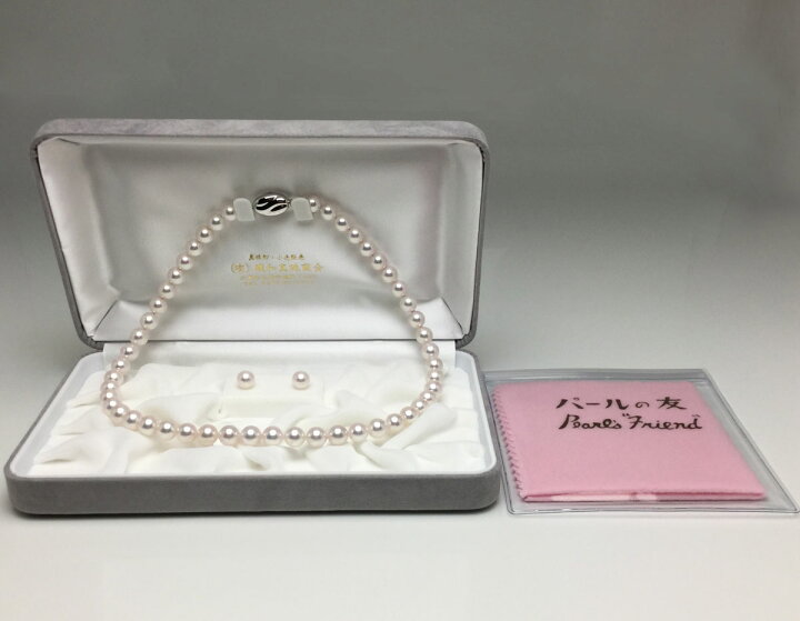 楽天市場】アコヤ真珠ネックレス ピアスorイヤリングセット 結婚式 