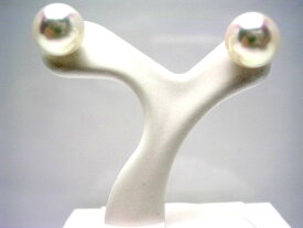 真珠 ピアス パール アコヤ真珠 スタッド 8-8.5mm ホワイトピンク Pt900 プラチナ 46725 イソワパール