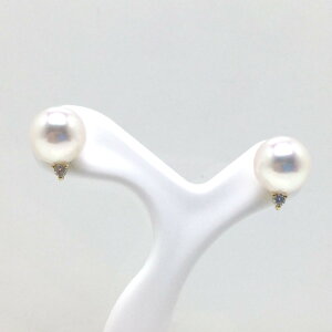 �^�� �s�A�X �p�[�� �A�R���^�� �X�^�b�h 7.7mm �z���C�g�s���N K18 �C�G���[�S�[���h �_�C�������h 0.02ct 79412 �C�\���p�[��