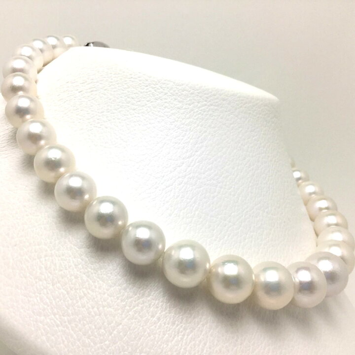 楽天市場】真珠 ネックレス パール 厚巻良質 淡水真珠 11.0-15.0mm 