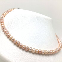 楽天市場】真珠ネックレス6．5mmの通販