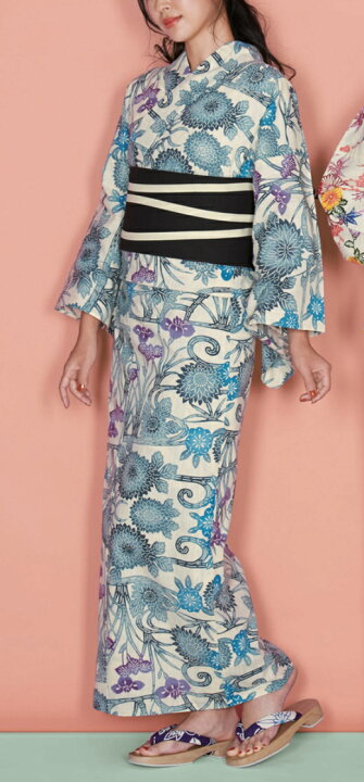 楽天市場】[送料無料]浴衣(ゆかたyukata) 源氏物語浴衣(ゆかた) 紅型調  