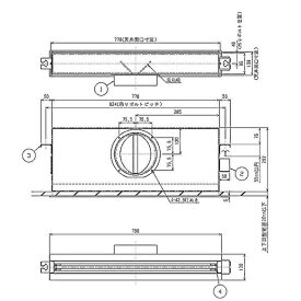 吹出口ユニット オートベーン付 PAC-KD09UN