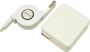 yԕi ۏؗLz ^ubg/X}[gtHp }CNUSB AC[d+USB[P[u 2.1A zCg RBAC099