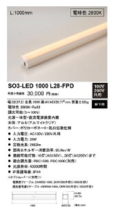 yԕi ۏؗLz LEDƖ(p) 2800K PWM dF SO3-LED1000L28-FPD