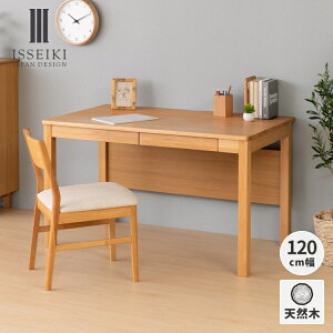 【公式】デスク パソコンデスク テーブル 収納 机 引き出し オフィスデスク シンプル ナチュラル 木製 学習机 おしゃれ かわいい コンパクト 椅子 幅120 アルダー オイル仕上げ 品質保証 ベー