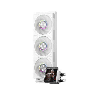 CPS(Pc Cooler) CPU�N�[���[�uDT360 ARGB Display White�v3.4�C���`IPS�f�B�X�v���C���ځA�n�C�G���h�N���X�̐���CPU�N�[���[ 20XX�Ή��y���{���K�㗝�X�z