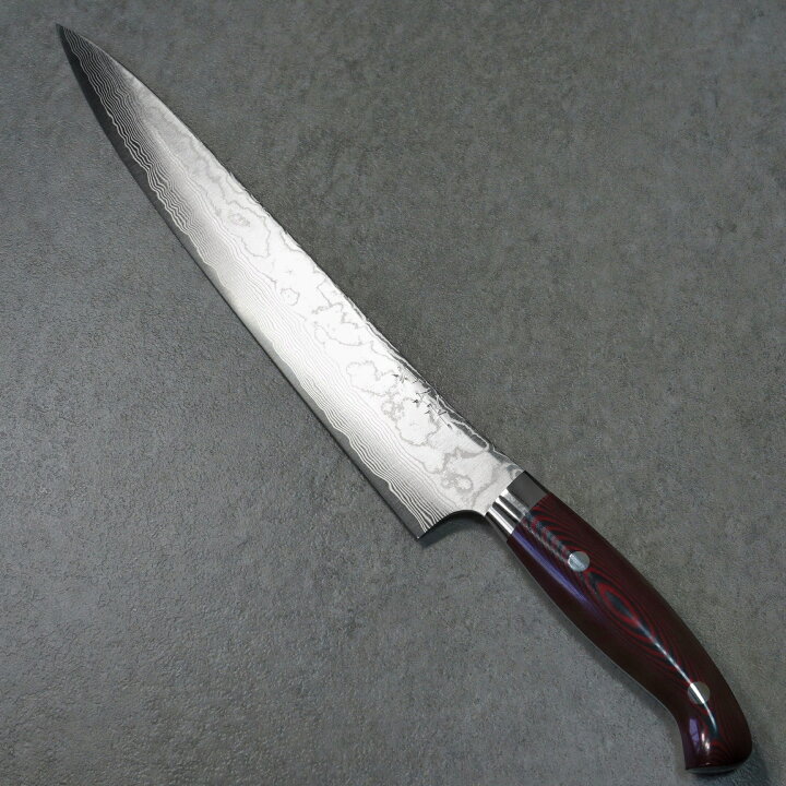 楽天市場】包丁 筋引 270mm 筋引き ダマスカス ステンレス スーパー  