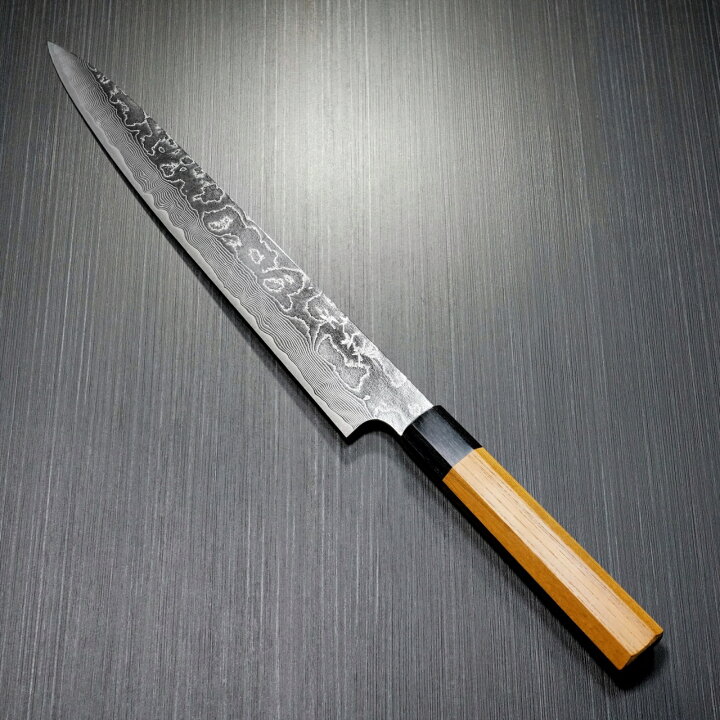 楽天市場】【楽天1位】包丁 筋引 270mm 筋引き ダマスカス ステンレス 