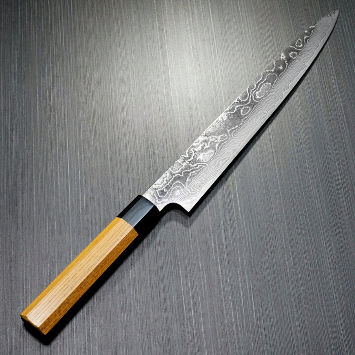 楽天市場】【楽天1位】包丁 筋引 270mm 筋引き ダマスカス ステンレス  
