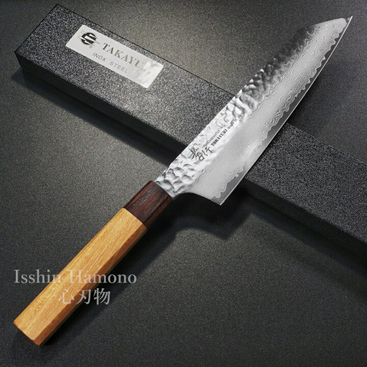 楽天市場】【楽天1位】包丁 牛刀 和式剣型牛刀 190mm 33層槌目 