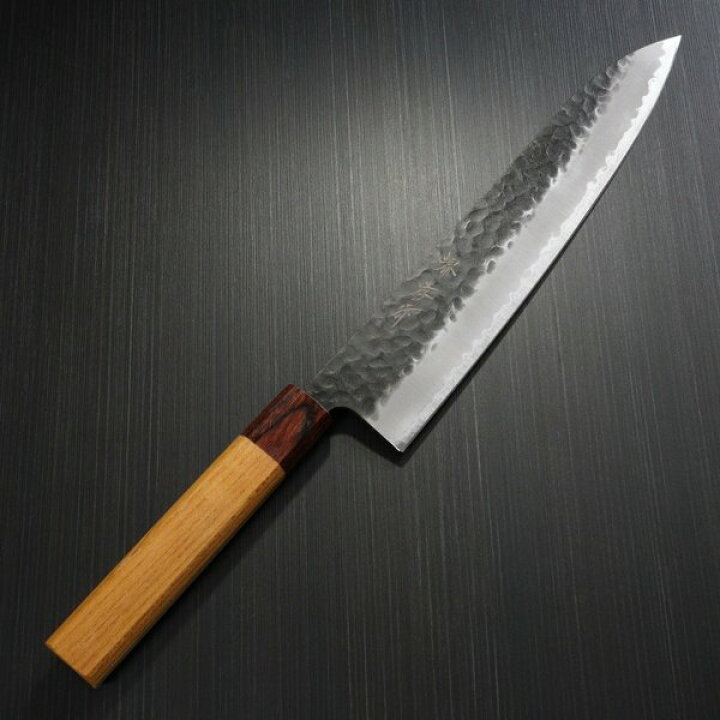 楽天市場】【楽天1位】包丁 牛刀 240mm 8寸 青紙スーパー 堺孝行 黒槌 