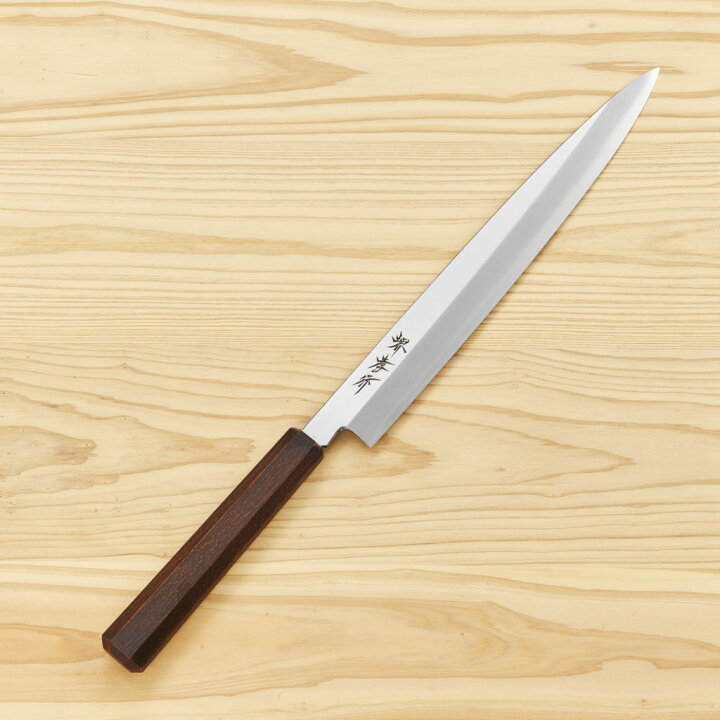 楽天市場】包丁 柳刃 カラー:レトロ木目 1尺 300mm 堺孝行 INOX 