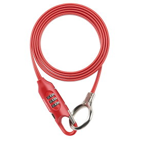 【2/15★ポイント2倍】自転車 鍵 ロック ワイヤーロック ダイヤルロック 3桁式 長い 1.5m ヘルメット 盗難防止 軽量 おしゃれ ロックブロス