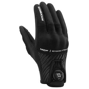 自転車 バイク グローブ 春 夏 秋 手袋 ダイヤル調整 スマホ操作対応 ナックルガード 衝撃吸収 ロックブロス