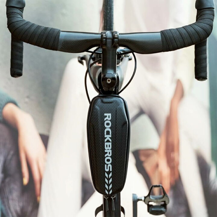 楽天市場 自転車トップチューブバッグ トップチューブ サイクリングバッグ 自転車バッグ 自転車用 鞄 小物入れ 小物収納 おしゃれ プチプラ 防水 防汚 雨 サイクリング ロードバイク マウンテンバイク クロスバイク かっこいい シンプル 一勝堂