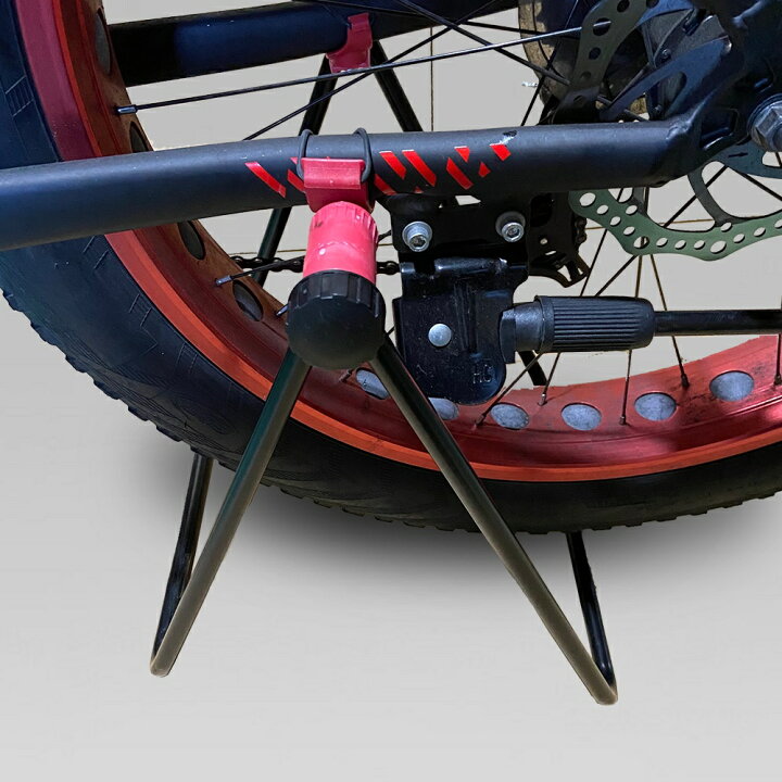 楽天市場】【送料無料】自転車スタンド ファットバイク対応 フック式 