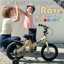 【ランキング1位受賞】 子供用自転車 Ravi(ラビ) 超軽量マグネシウム合金 充実装備・アクセサリー 4歳 5歳 6歳 7歳 8…