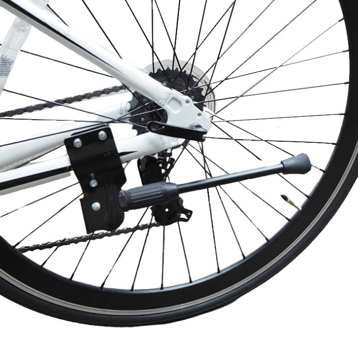 楽天市場】【送料無料】【アウトレット】自転車用 サイドスタンド汎用 