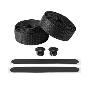 【送料無料】ロードバイク用 グリップ バーテープ ハンドルバー エンドキャップ付 ROCKBROS(ロックブロス)