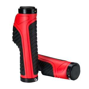 【お買い物マラソン★ポイント2倍】【送料無料】自転車グリップ ハンドルグリップ 握りやすい ソフトラバー 滑り止め 左右セット 内径2.22cm クロスバイク マウンテンバイク ROCKBROS(ロックブ