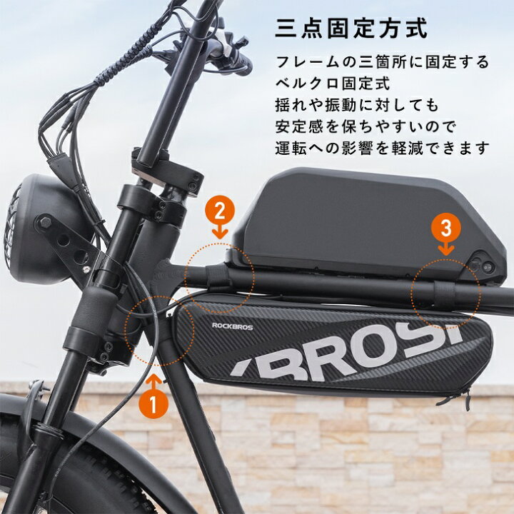 楽天市場】【お買い物マラソン☆ポイント2倍】フレームバッグ SUPER73 