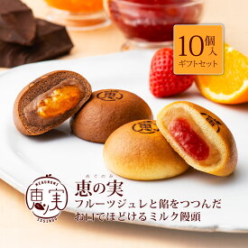 一心堂 恵の実 ギフト お取り寄せスイーツ いちご カカオオレンジ 10個入ギフトセット 送料込 焼菓子 ギフト お歳暮