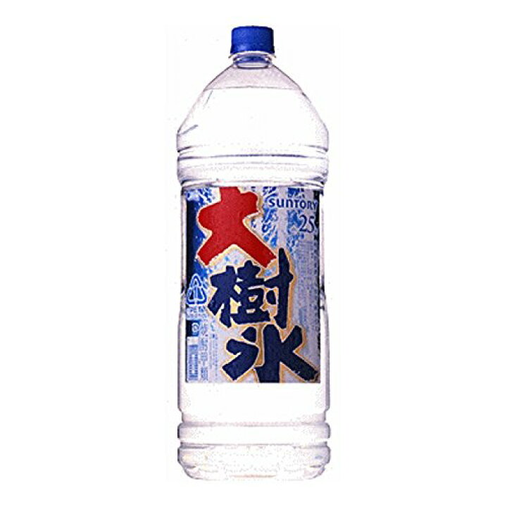 楽天市場】甲類焼酎 大樹氷 25度 サントリー 4000ml 4L 1本 お酒 父の 