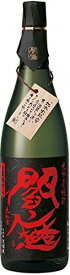 【P7倍！楽天スーパーSALE 期間限定・エントリーでP7倍！6/11 01:59まで！】父の日 麦焼酎 大分県 老松酒造 25゜ 黒閻魔 全量麹仕込 麦焼酎 1.8L 1800ml×1本 瓶 お酒