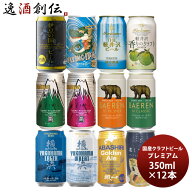 お祝い 国産クラフトビール飲み比べ 12本プレミアムセット 逸酒創伝オリジナル 缶ビール 誕生日 敬老の日…
