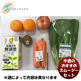 大治 今週のおすすめスムージーセット 大田市場 直送 新鮮 旬 おすすめ セット 贈り物 パーティ のし・ギフト対応不可