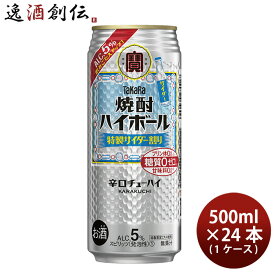 【7/15は逸酒創伝の日！最大200円OFFクーポン配布中！】宝酒造 焼酎ハイボール 特製サイダー割り 500ml × 1ケース / 24本 チューハイ のし・ギフト対応不可