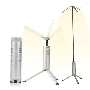 BougeRV LED�����^�� �L�����v�����^�� �[�d�� 3000lm���P�x ��e��15600mAh �u12�ӘA���_���\�v 0�`1.68m�̍������� �܏�\ �Ɩ� ��ނ� �Ԓ��� �h�� ��@��� ���O�o�[�x�L���[ ���[�N���C�gT1