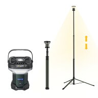【 楽天1位 】BougeRV キャンプ ライト LEDランタン 充電式 3200lm 大容量 59.2Wh 11泊連続点灯 230cmま…
